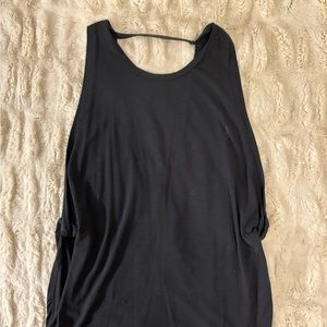 Women’s black new balance tank top